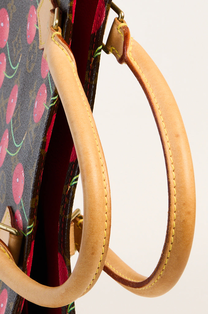 Louis Vuitton Limited Edition Takashi Murakami monogram cherry Cerises Sac Plat Bag
