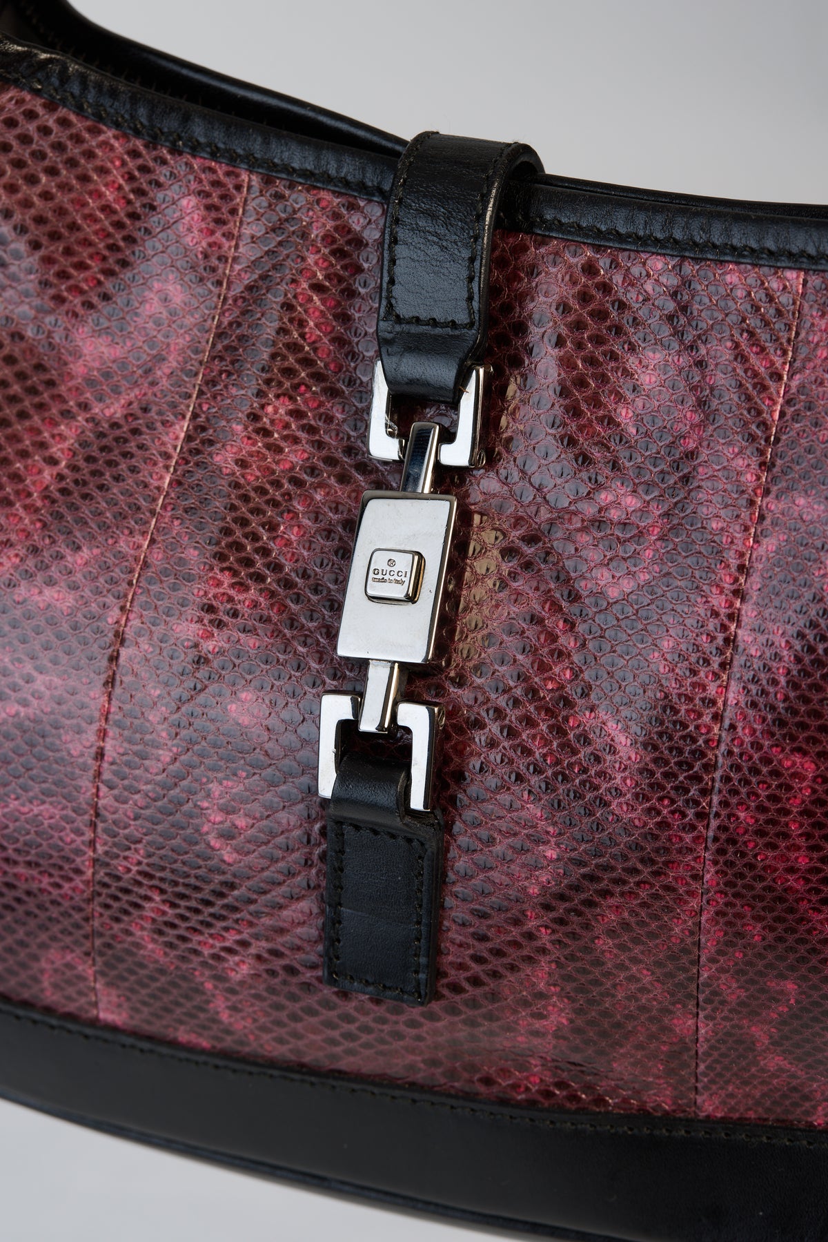 Gucci Snakeskin Structured Jackie Bag by Tomford