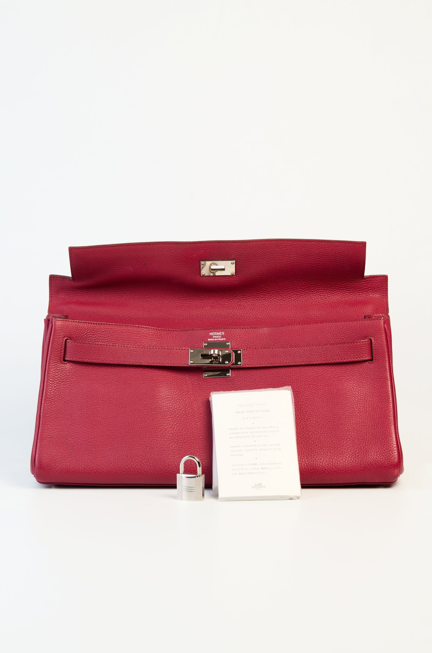 Hermès Kelly Shoulder 40 Clémence Leather
