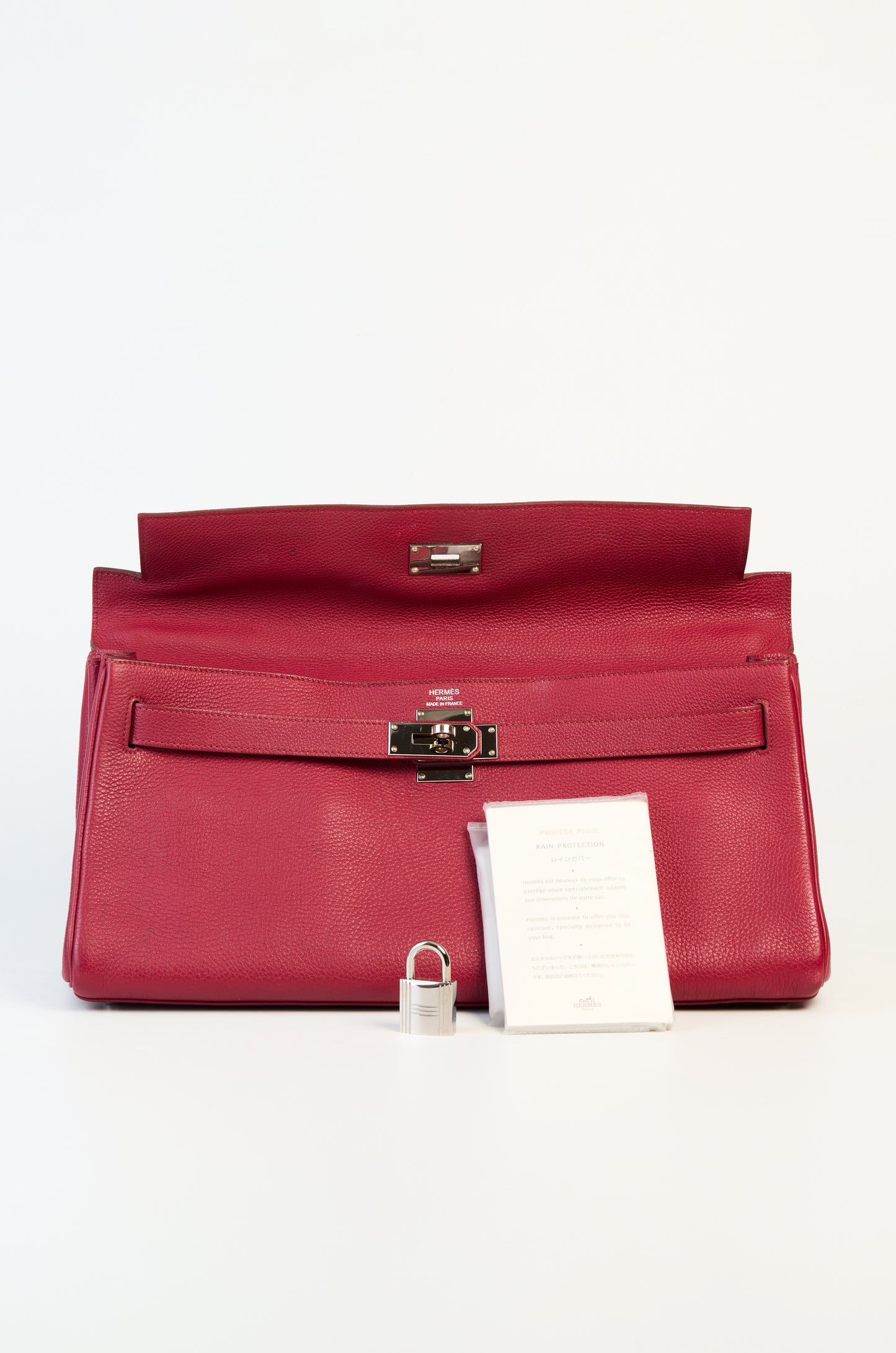 Hermès Kelly Shoulder 40 Clémence Leather