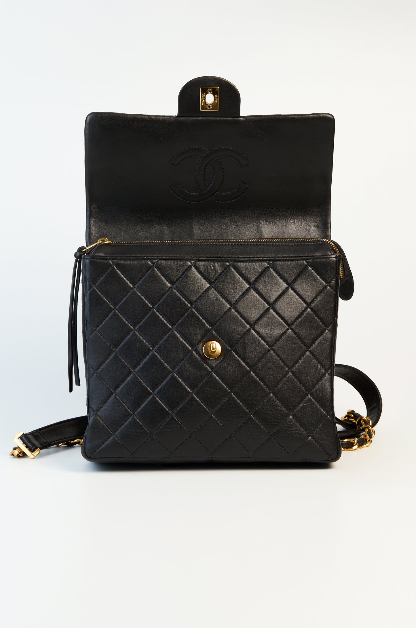 Chanel Classic Flap Backpack Black