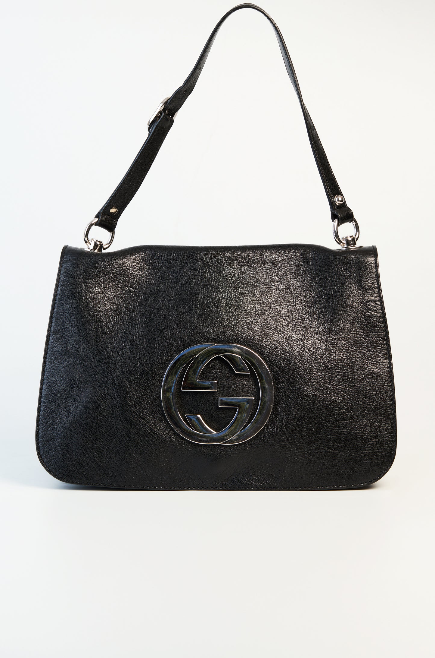 Gucci Leather Blondie Flap Bag