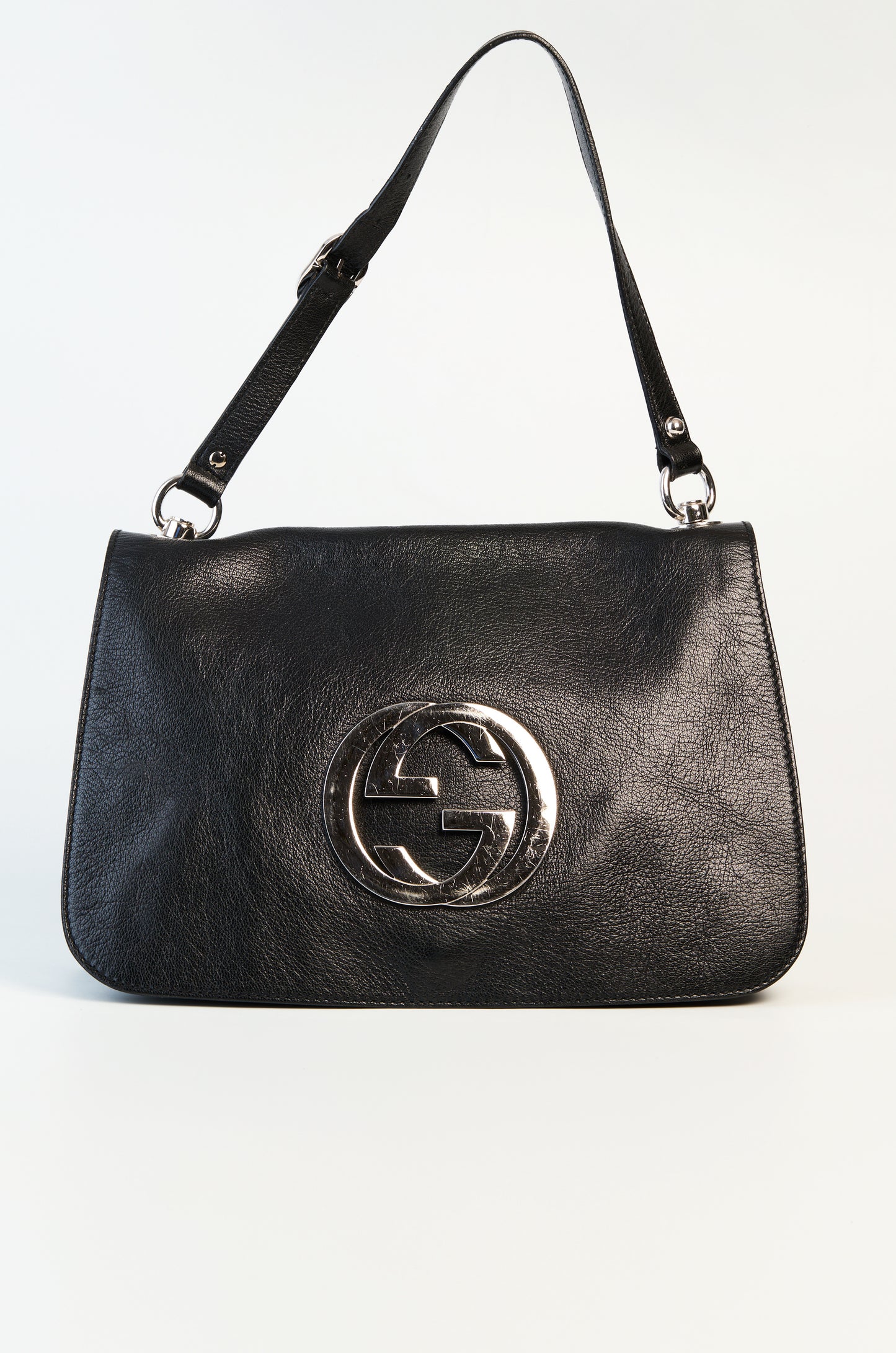 Gucci Leather Blondie Flap Bag