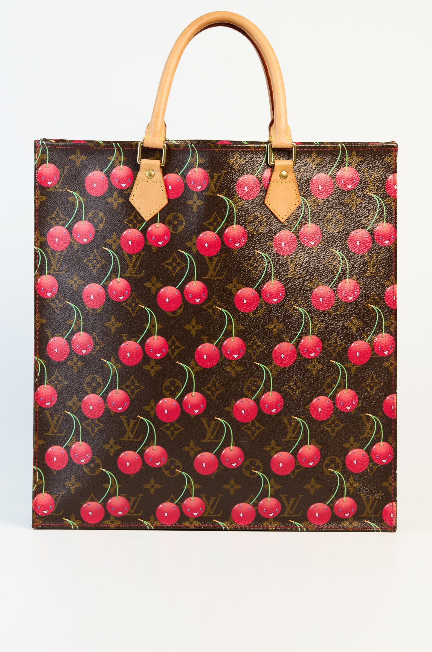 Louis Vuitton Limited Edition Takashi Murakami monogram cherry Cerises Sac Plat Bag