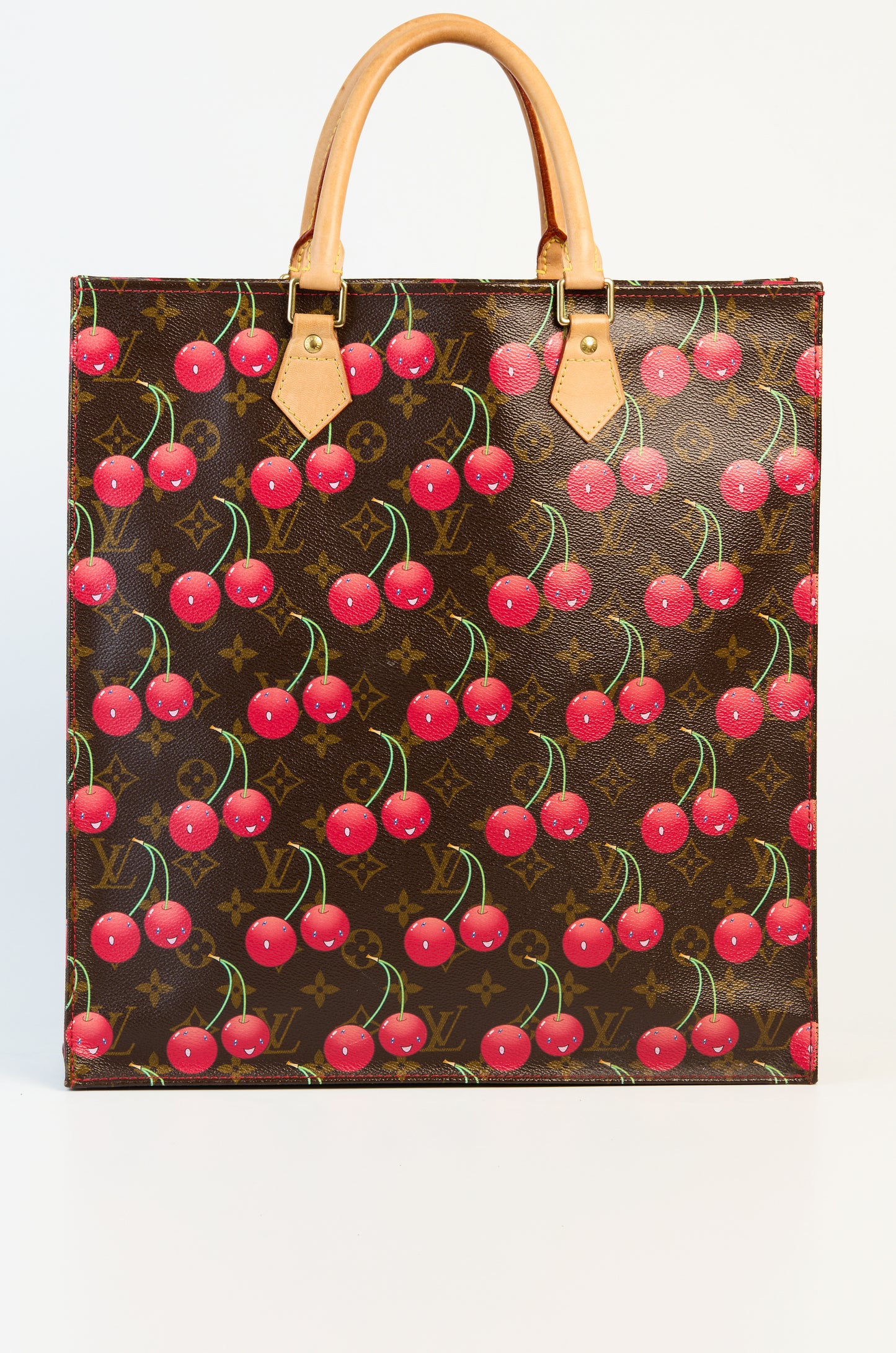 Louis Vuitton Limited Edition Takashi Murakami monogram cherry Cerises Sac Plat Bag