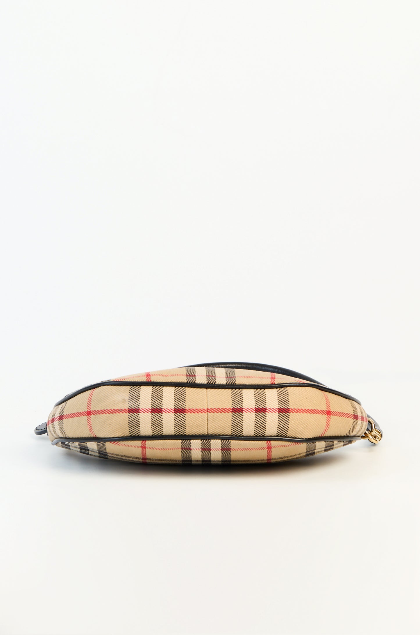 Burberry Vintage Check Calfskin Olympia Slim Pouch