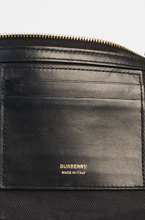 Burberry Vintage Check Calfskin Olympia Slim Pouch