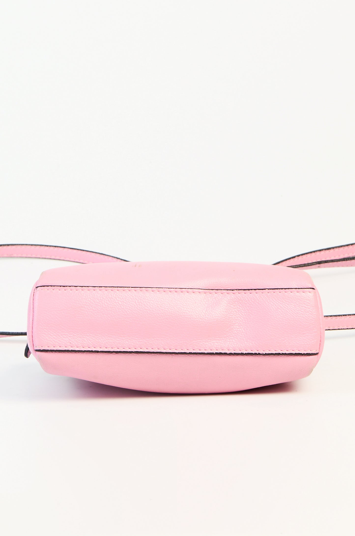 Fendi Pink Nappa Leather Micro Peekaboo Bag