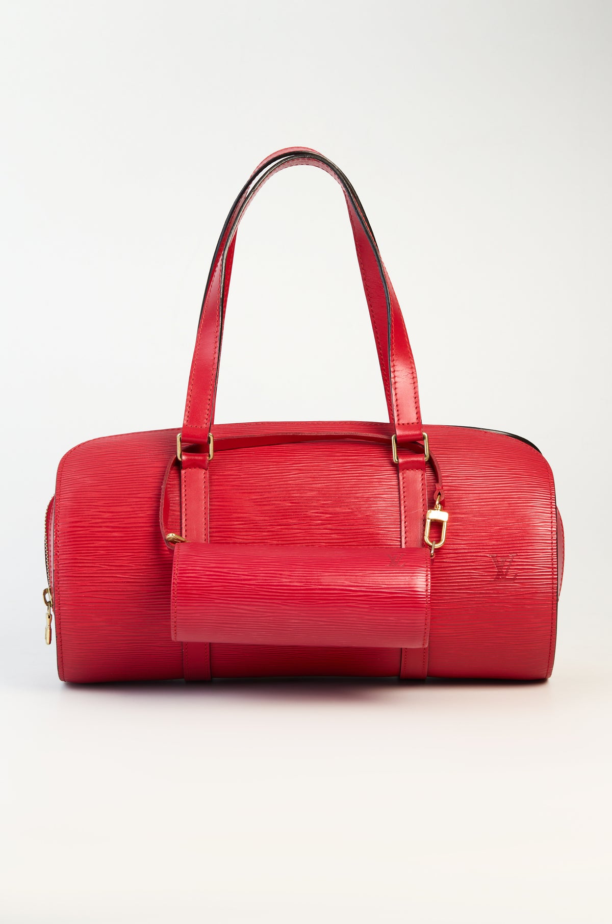 Louis Vuitton 1997 Soufflot Epi Leather Shoulder Bag