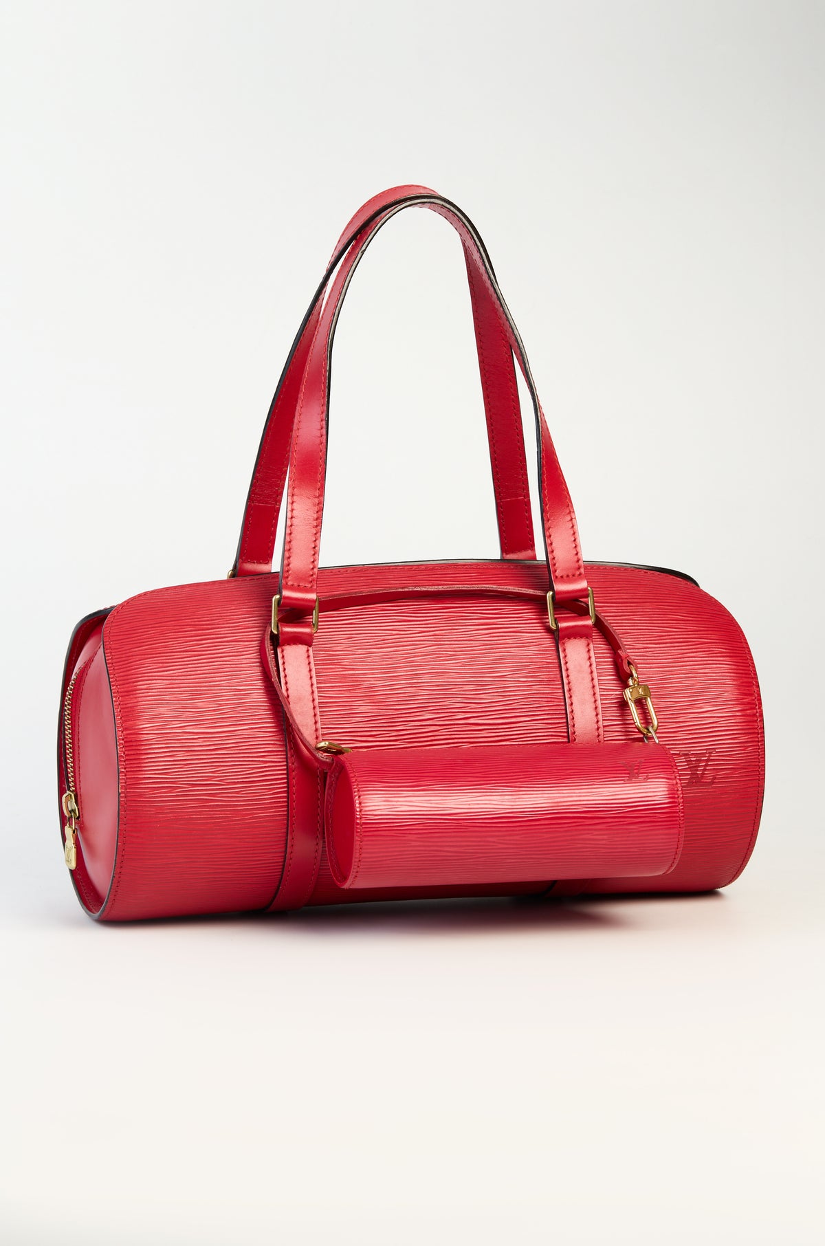 Louis Vuitton 1997 Soufflot Epi Leather Shoulder Bag