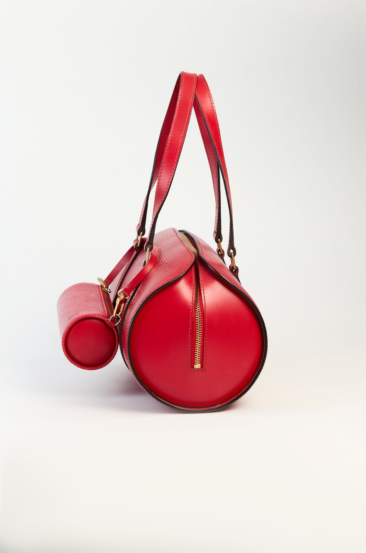 Louis Vuitton 1997 Soufflot Epi Leather Shoulder Bag