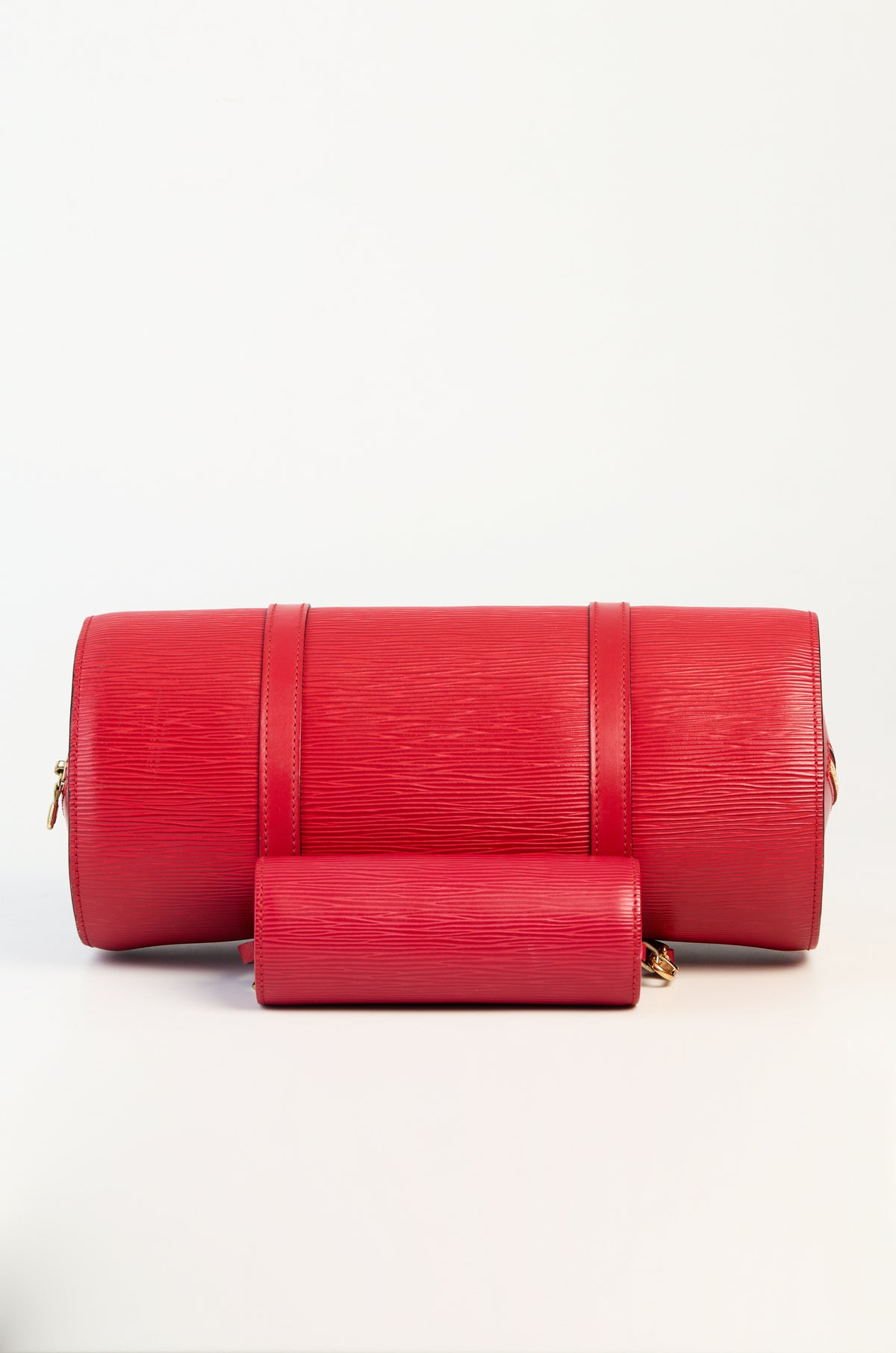 Louis Vuitton 1997 Soufflot Epi Leather Shoulder Bag