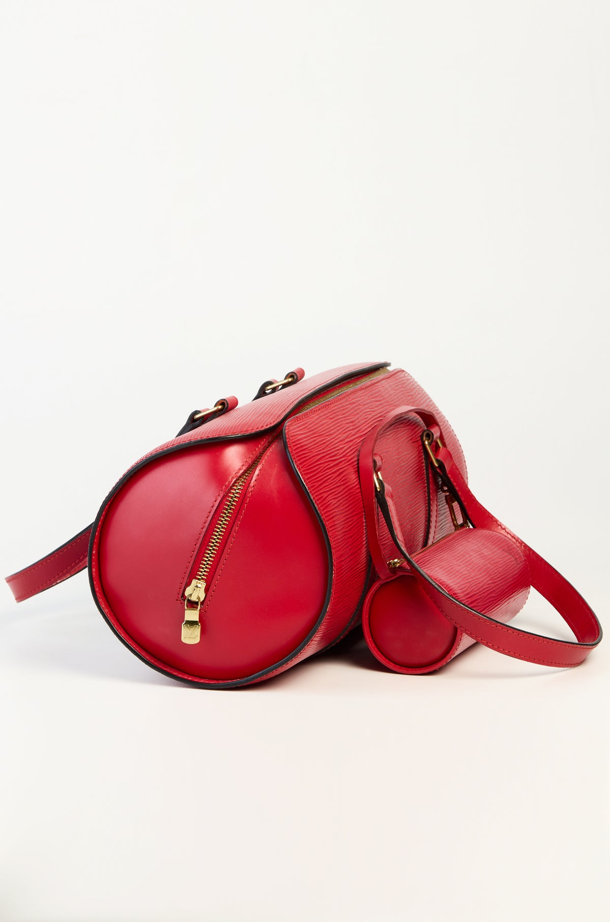 Louis Vuitton 1997 Soufflot Epi Leather Shoulder Bag