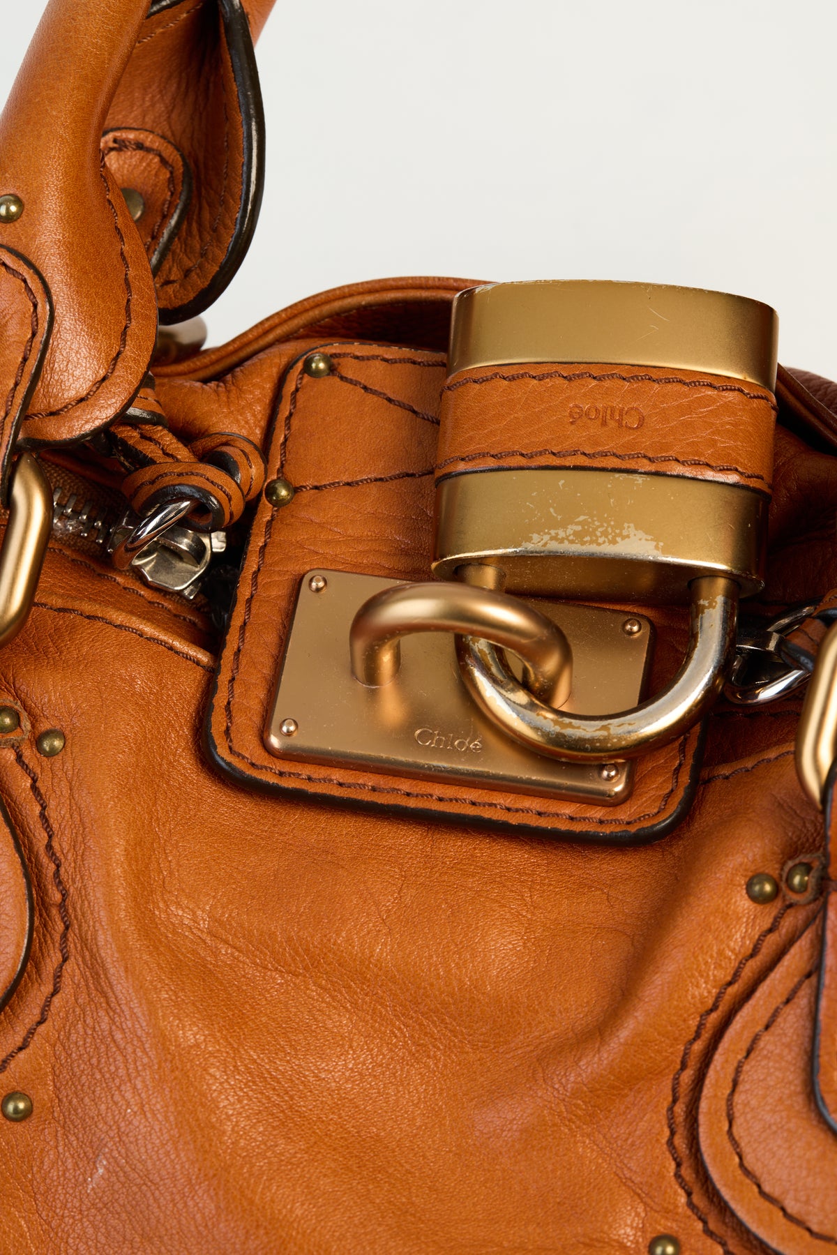 Chloé Paddington Leather Handbag