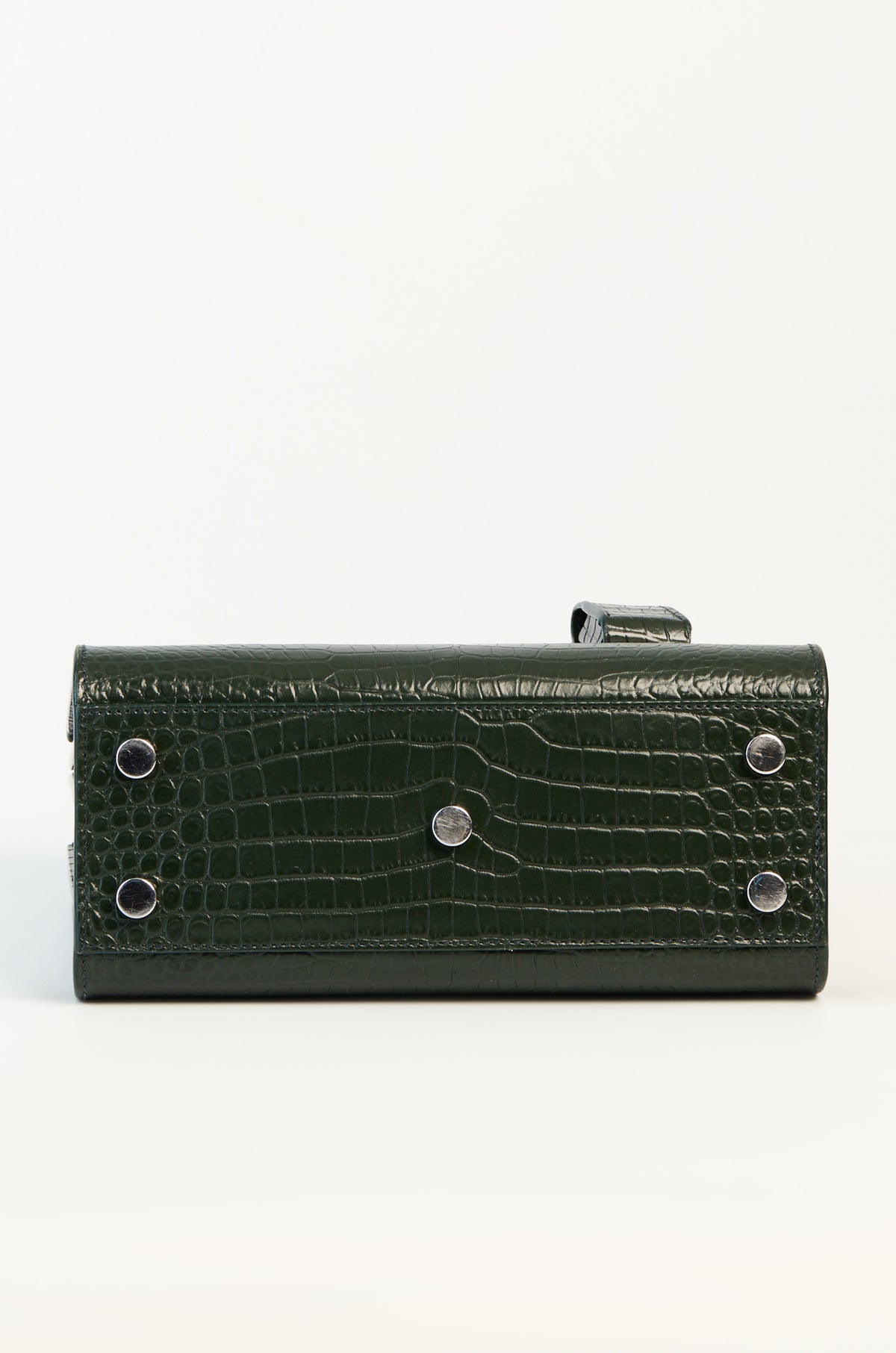 Saint Laurent / YSL Sac de Jour Croco Embossed Nano Bag