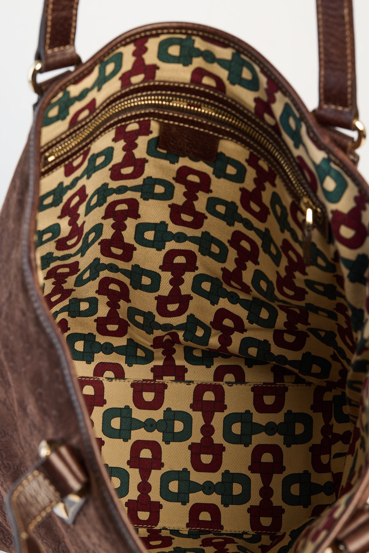 Gucci GG Suede Charmy Tote