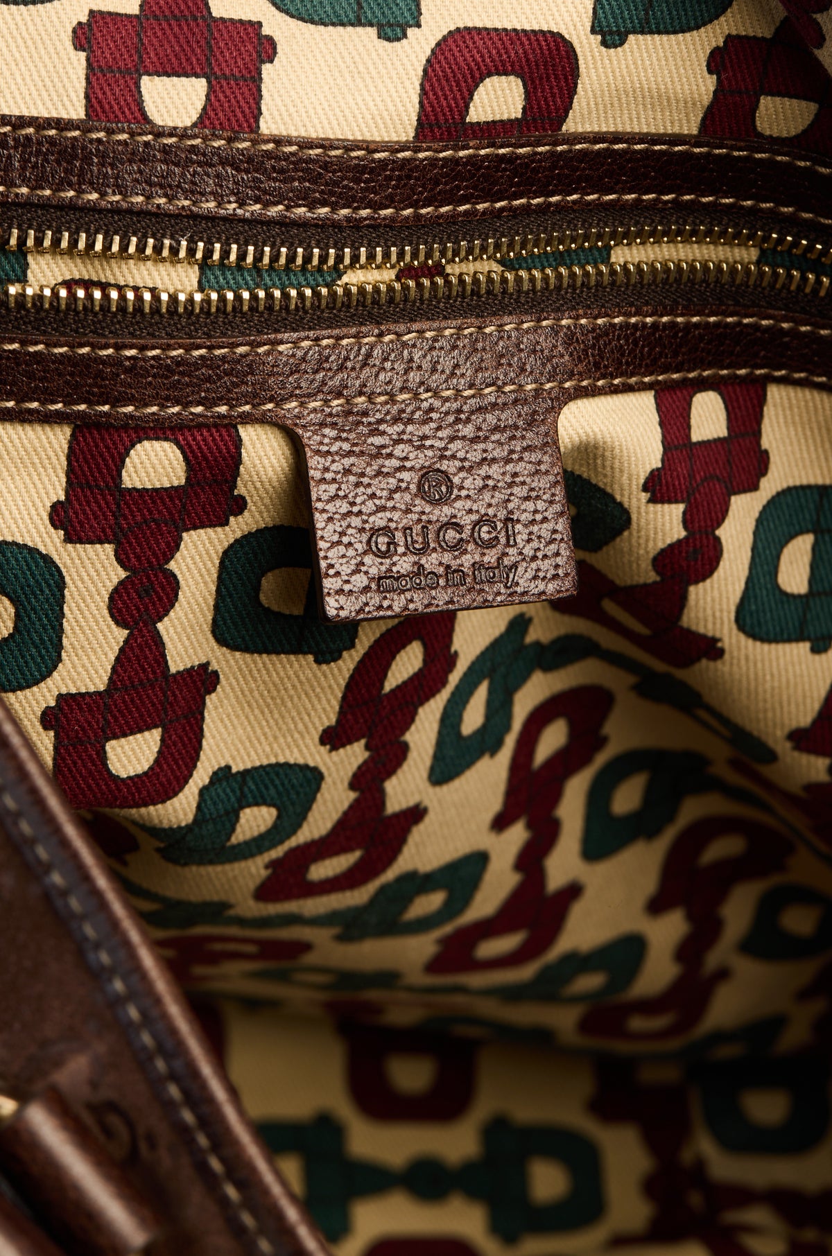 Gucci GG Suede Charmy Tote