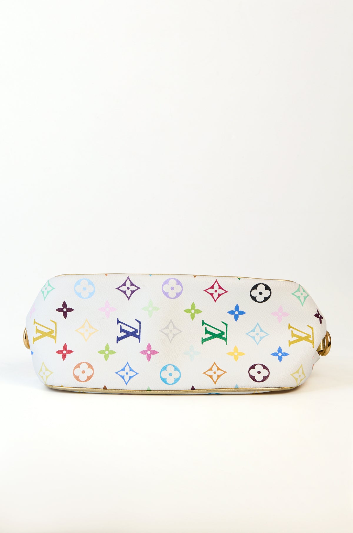 Louis Vuitton Limited Edition White Monogram Multicolore Marilyn
