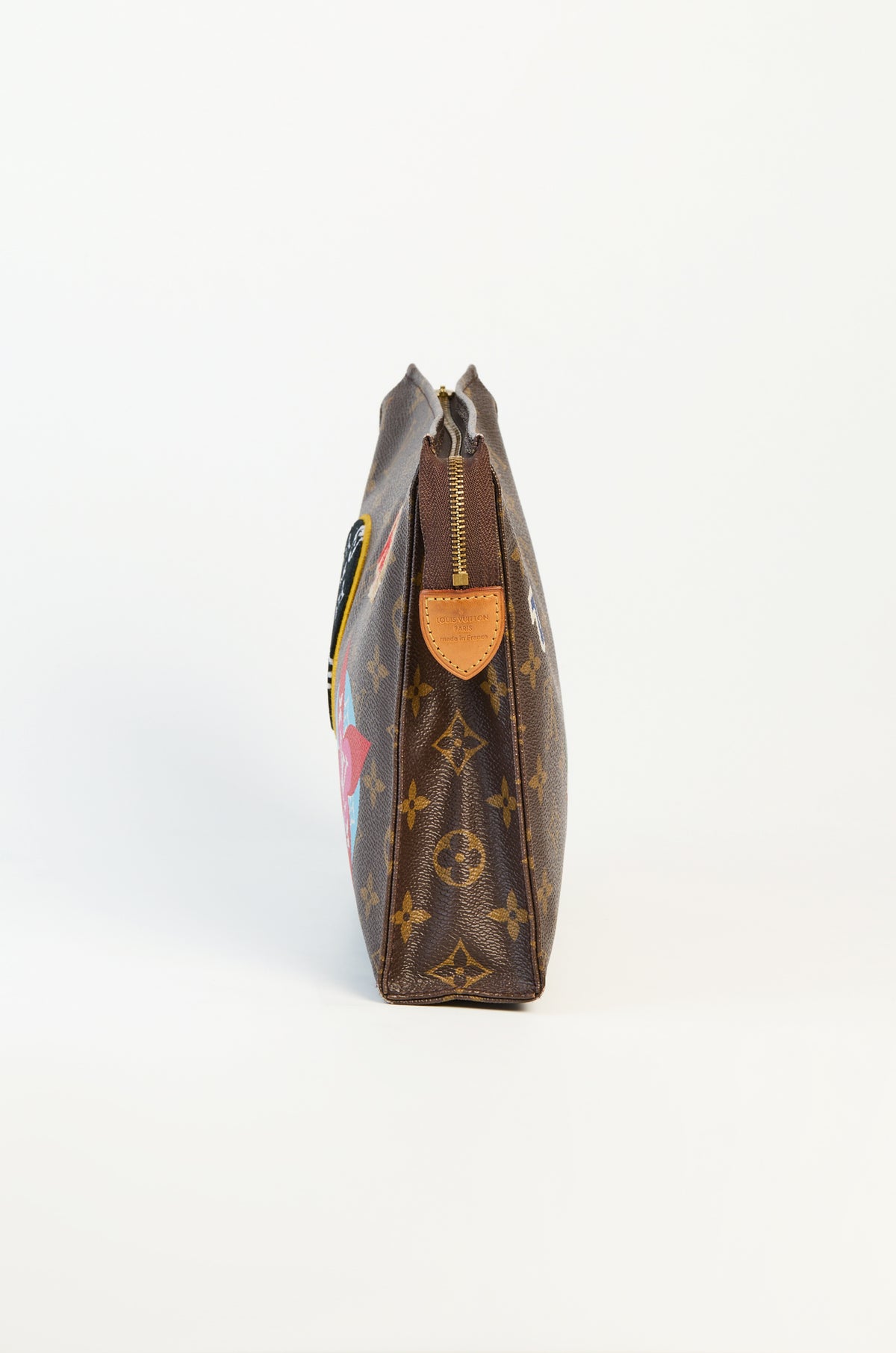 Louis Vuitton Monogram Travel Stickers Toilet Pouch 26