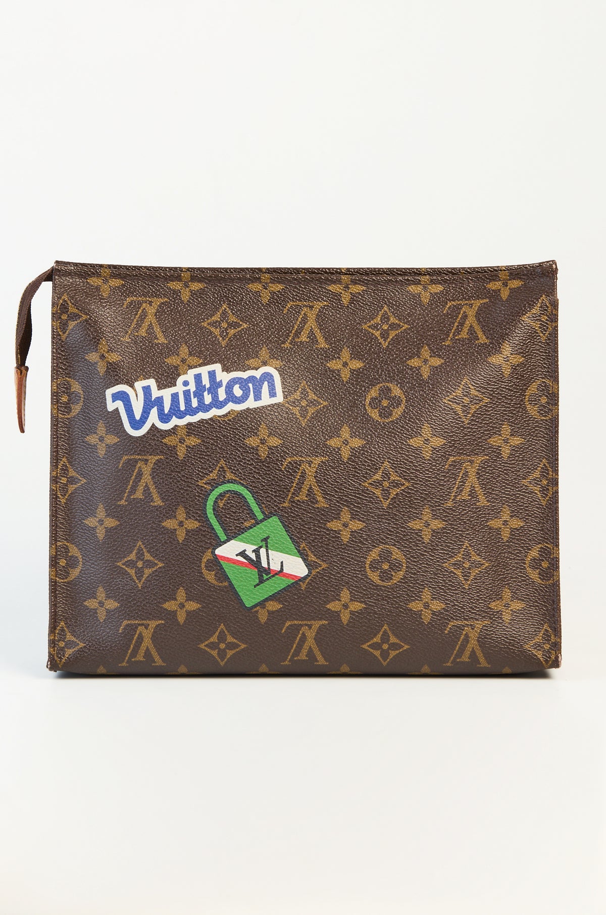 Louis Vuitton Monogram Travel Stickers Toilet Pouch 26