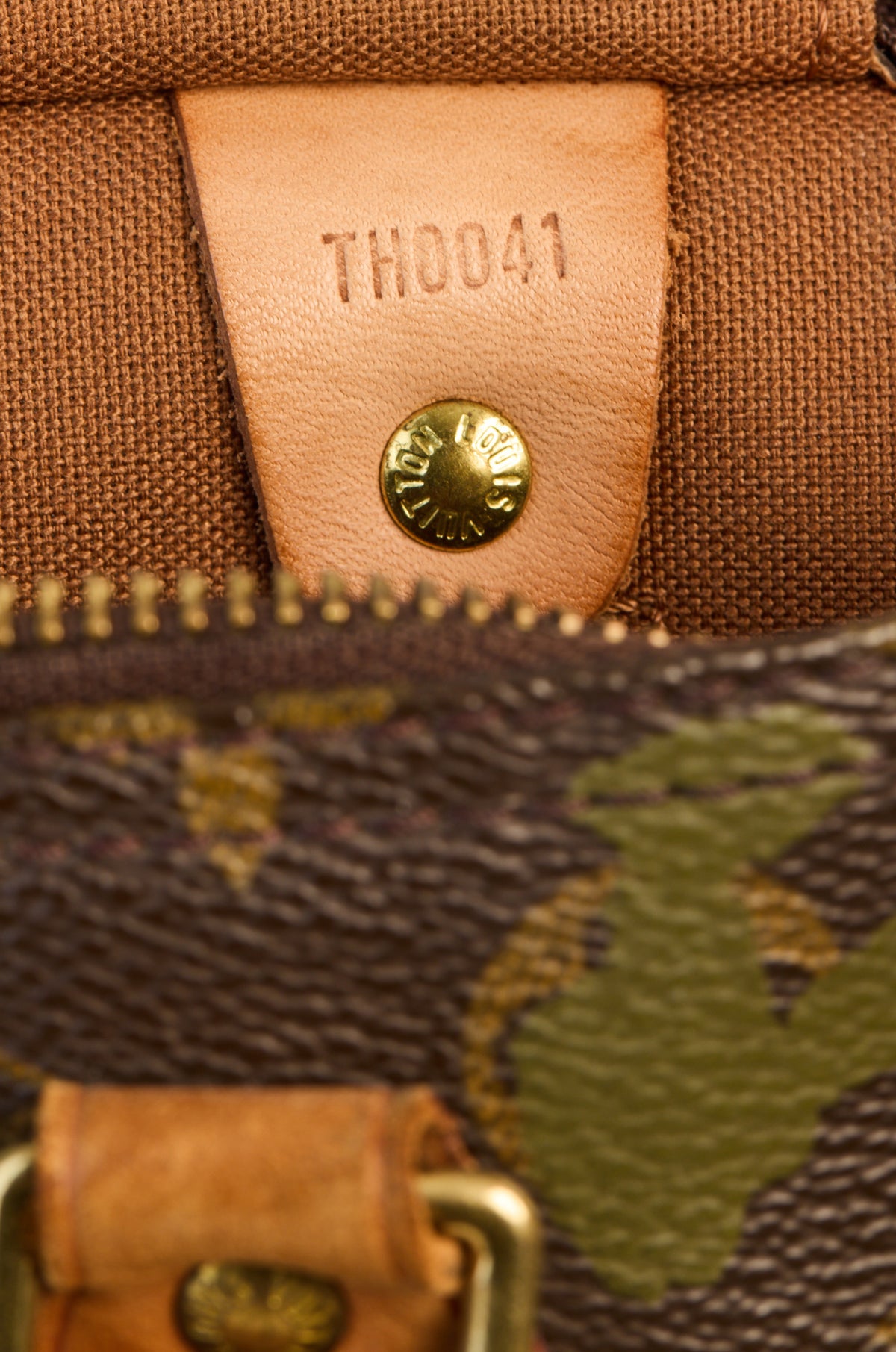 Louis Vuitton Limited Edition Khaki Graffiti Sprouse Speedy 30