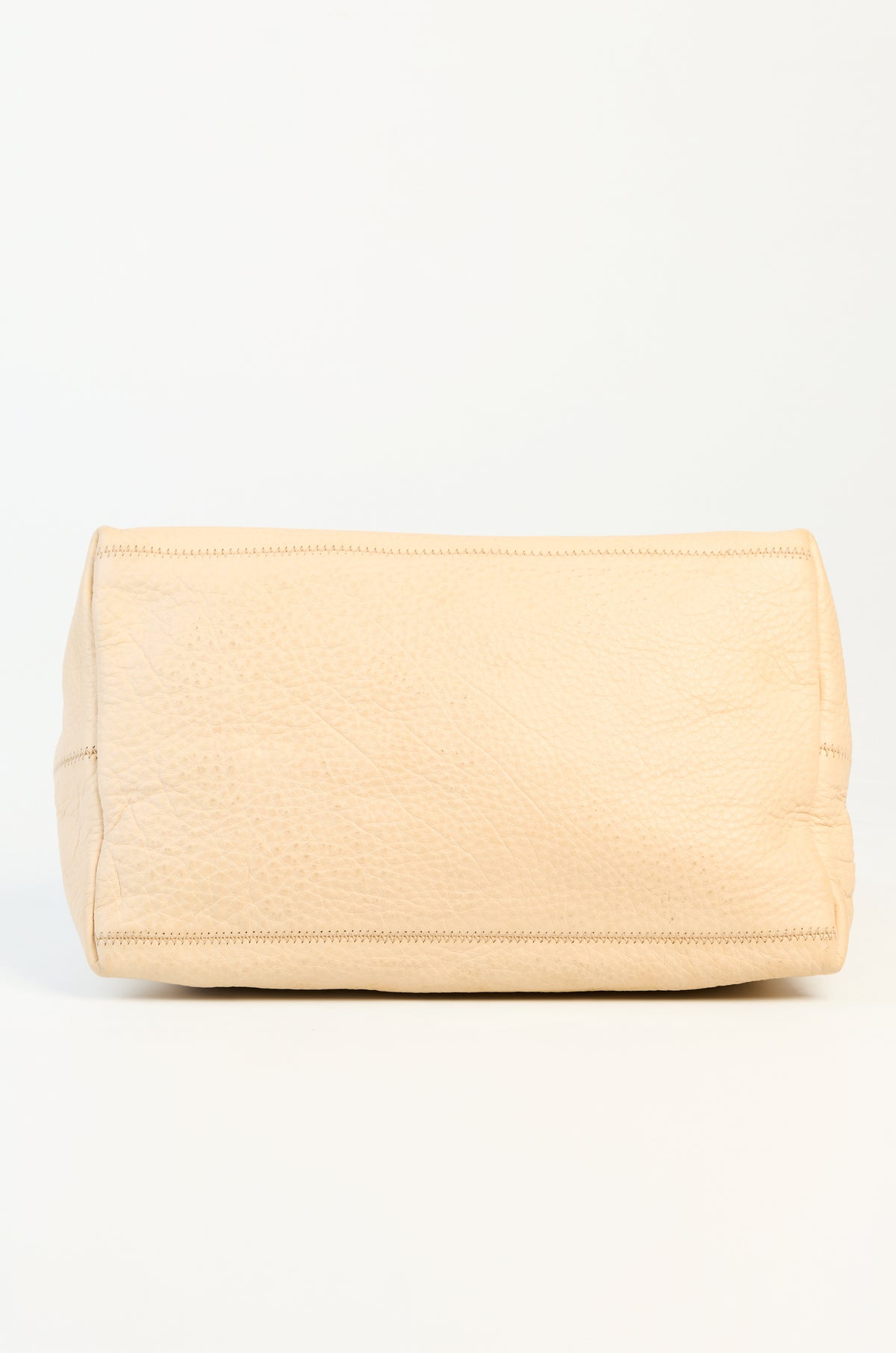 Miu Miu Nude Leather Shoulder Bag