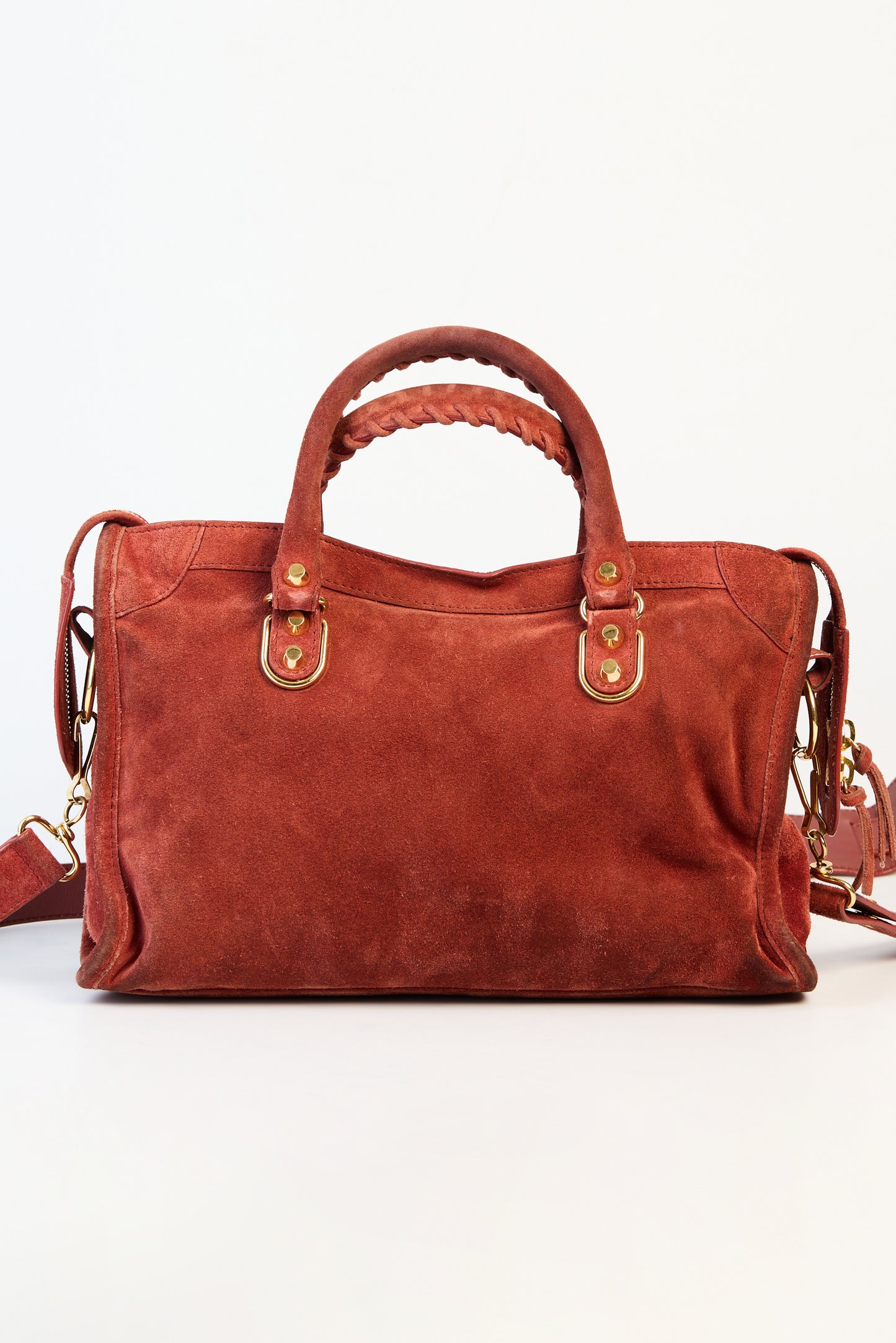 Balenciaga Suede City Small