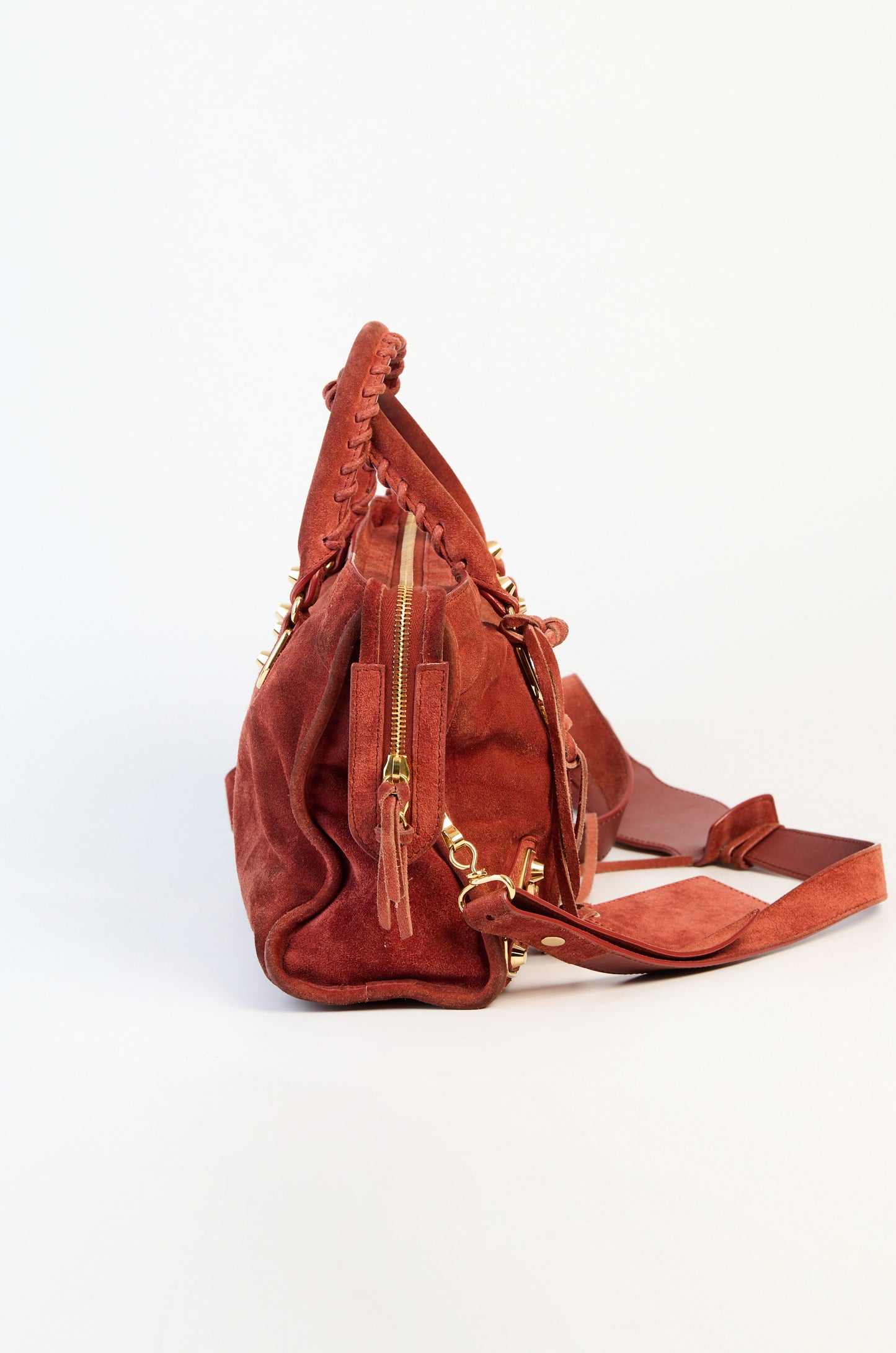 Balenciaga Suede City Small