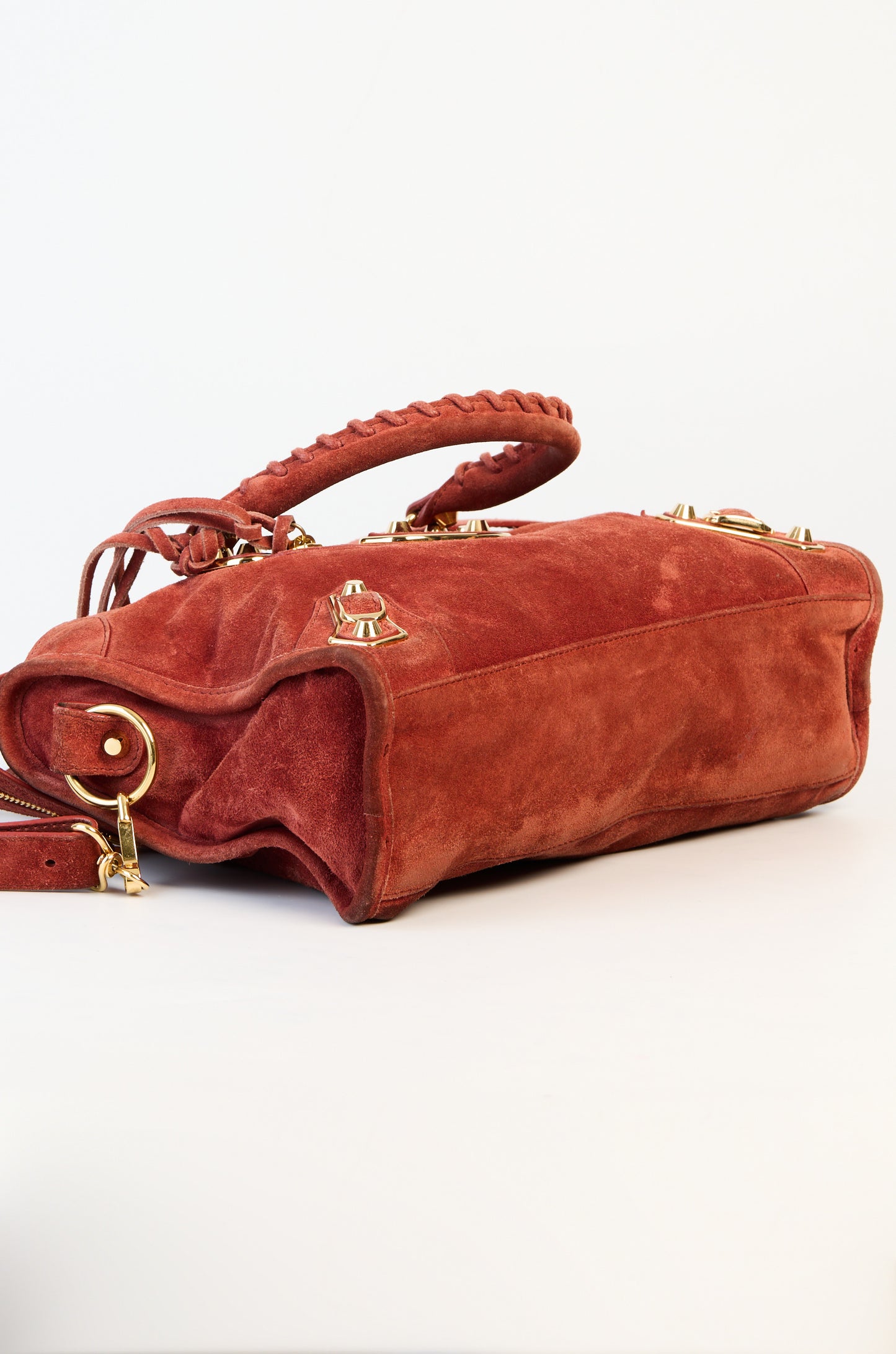 Balenciaga Suede City Small