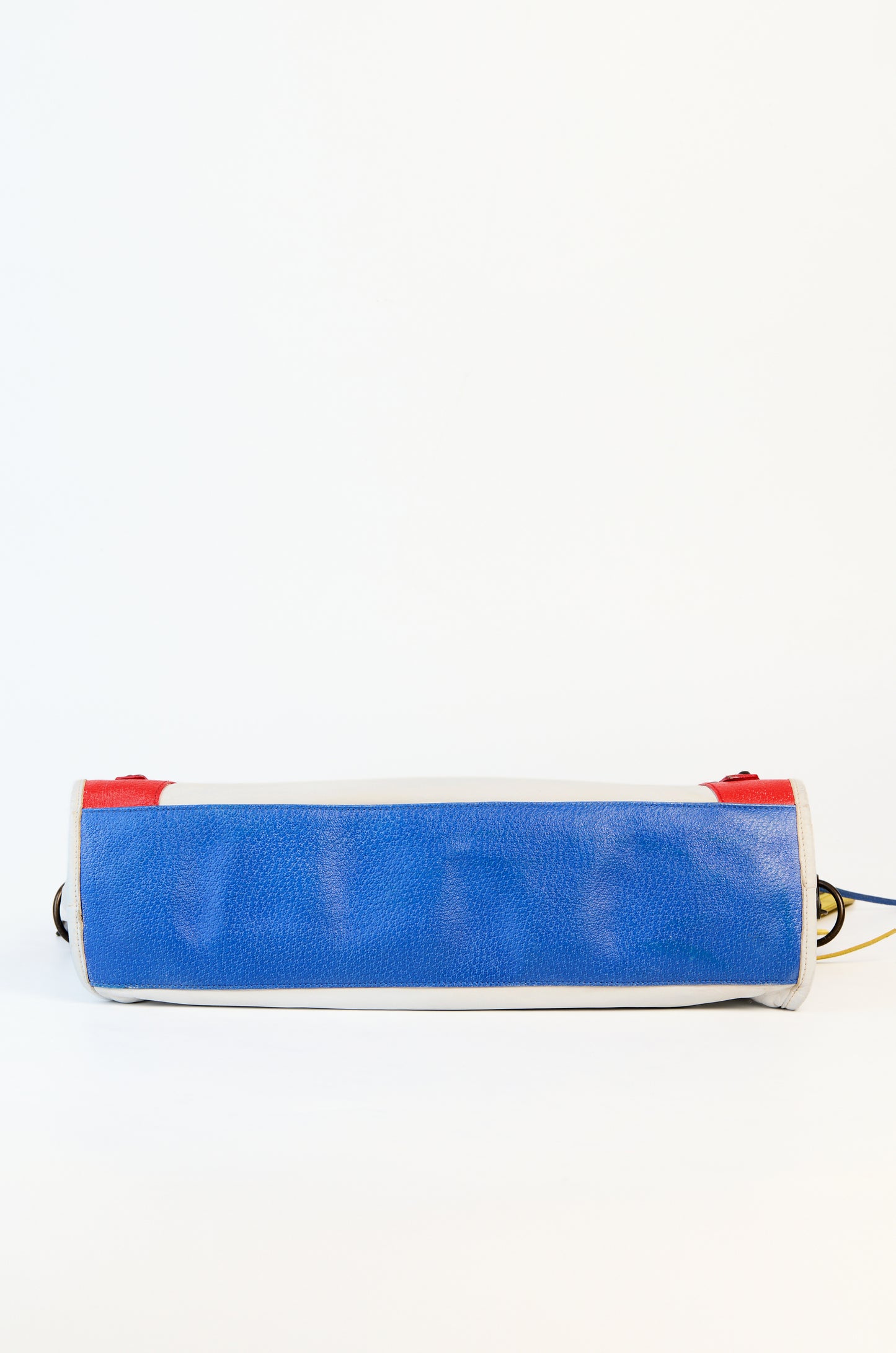 Balenciaga Tri-Color Leather Motorcycle City Medium Bag